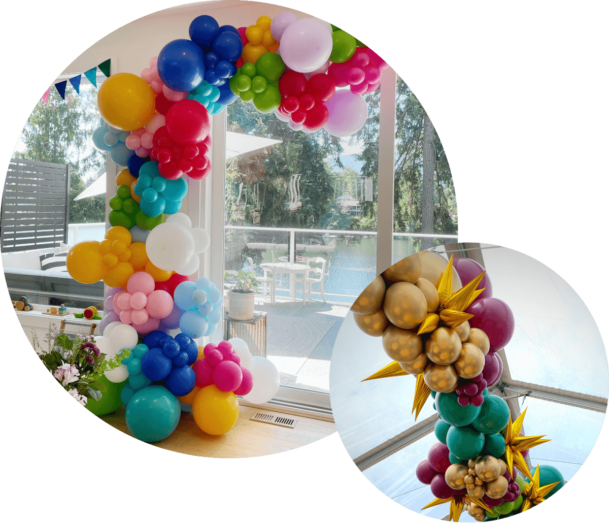 Float Balloons balloon display