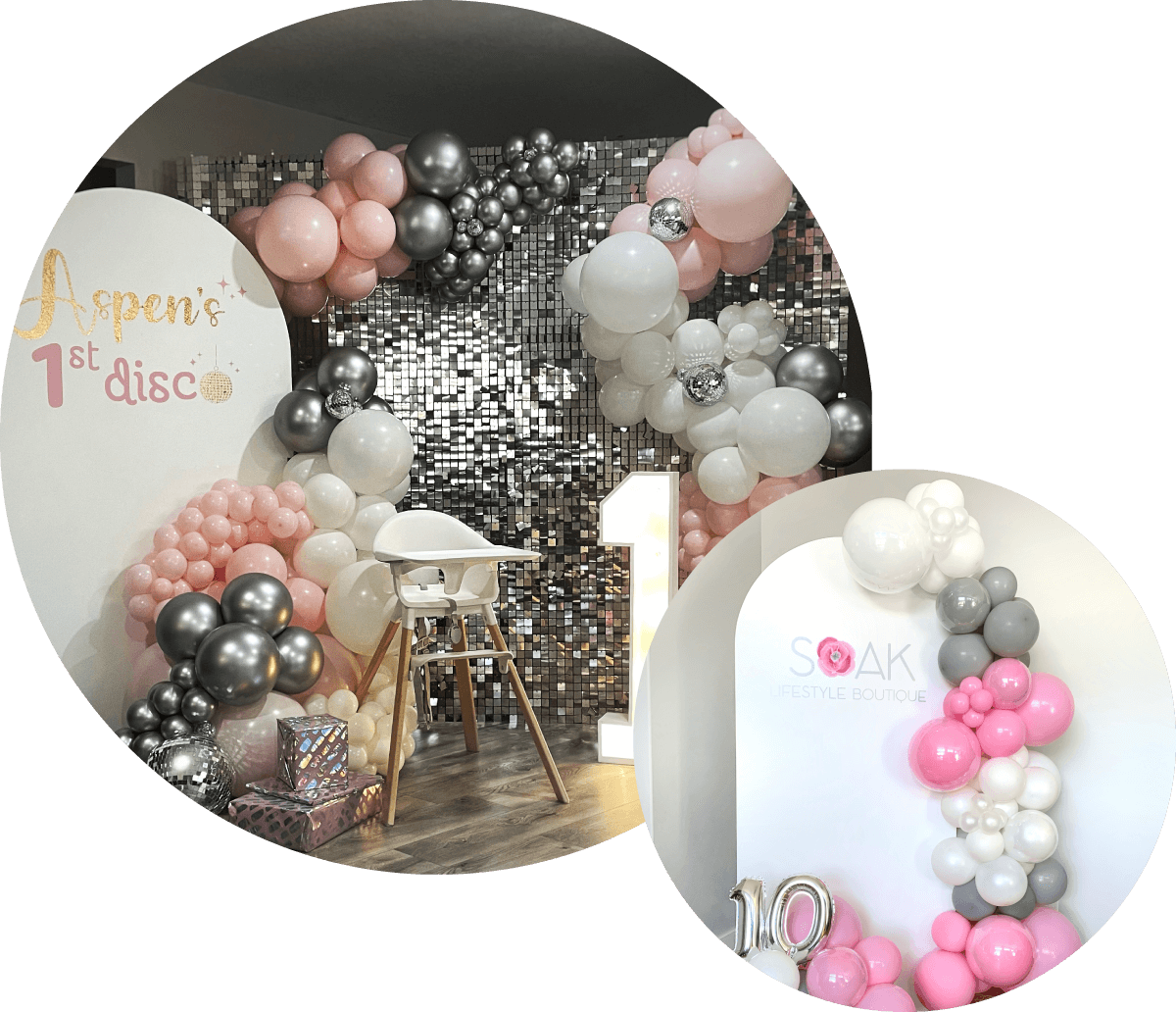 Float Balloons event displays