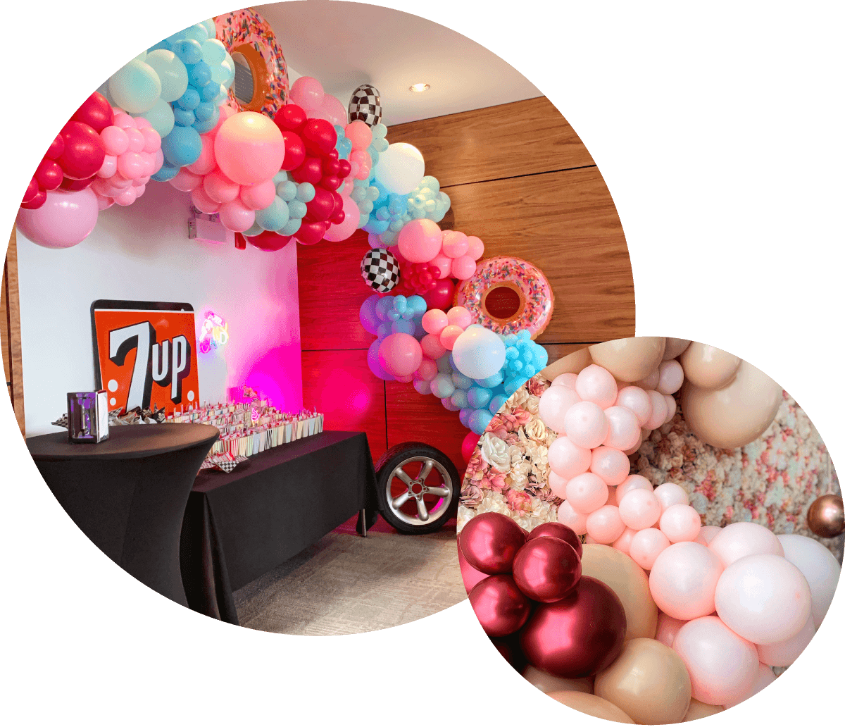 Float Balloons balloon display