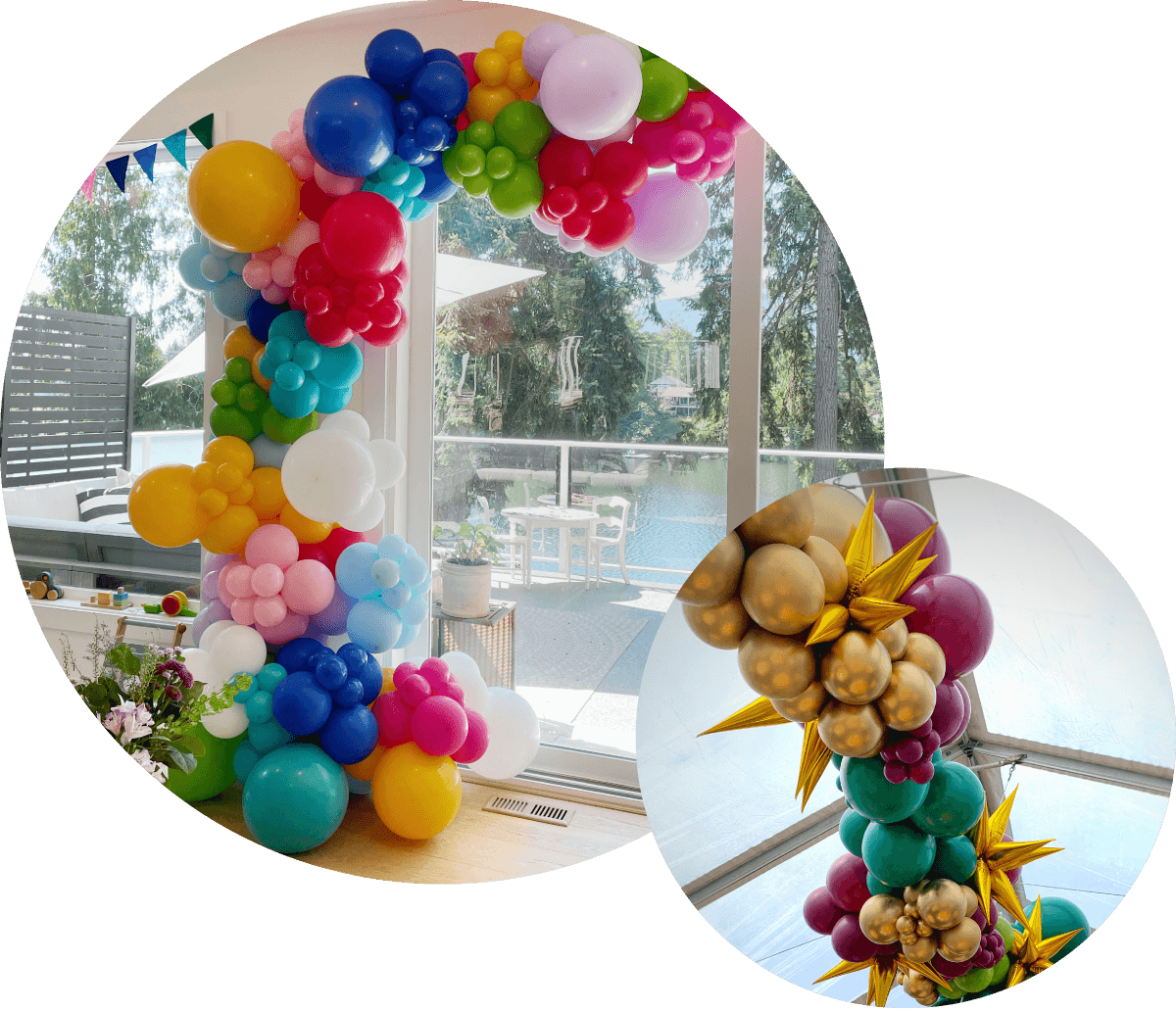 Float Balloons balloon display