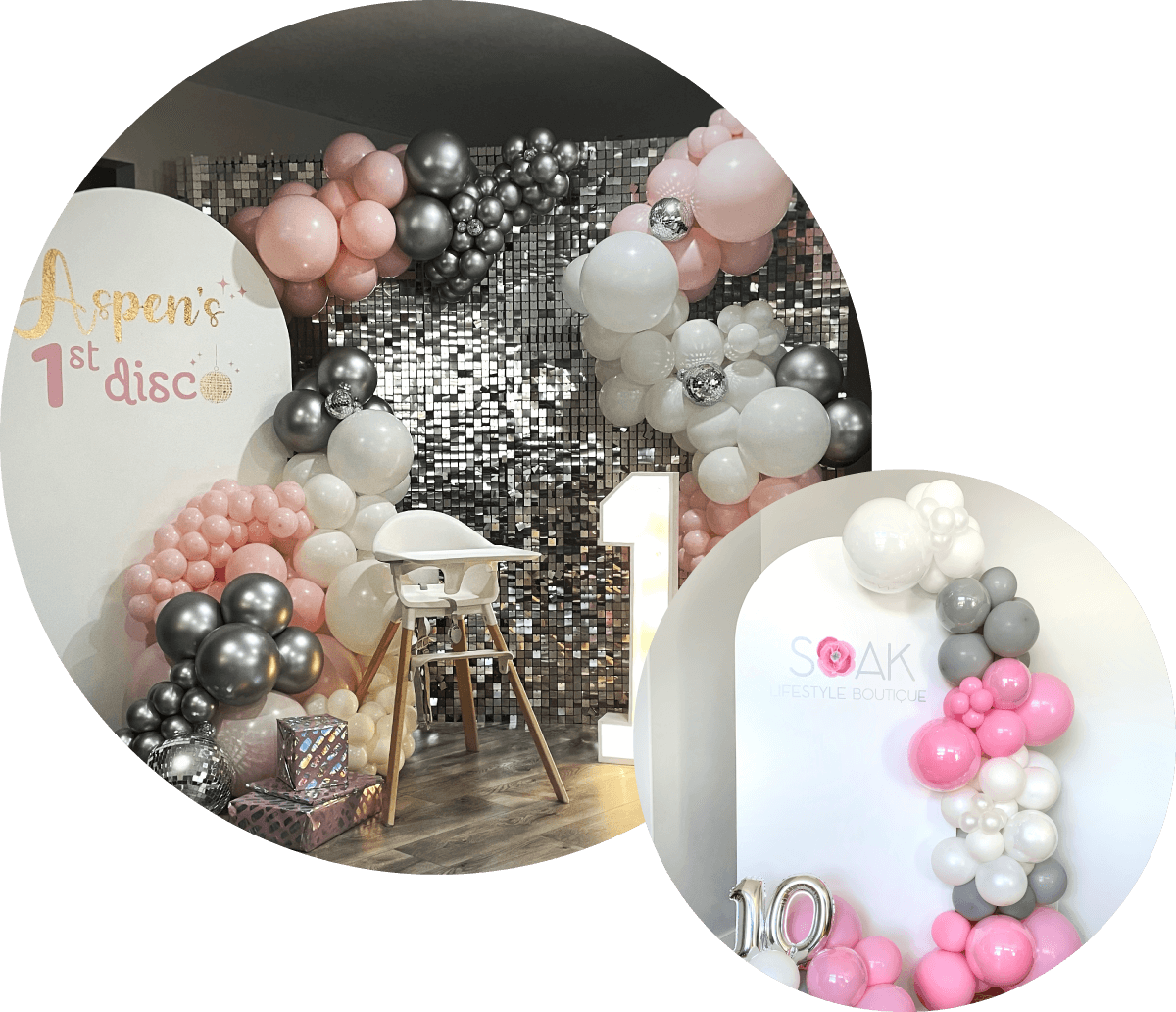 Float Balloons event displays